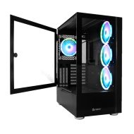 Case Gamer Teros TE-1164N/Mid Tower/ATX/600W Bronce/NEGRO/USB 3.0/2.0/Audio. - Imagen 2